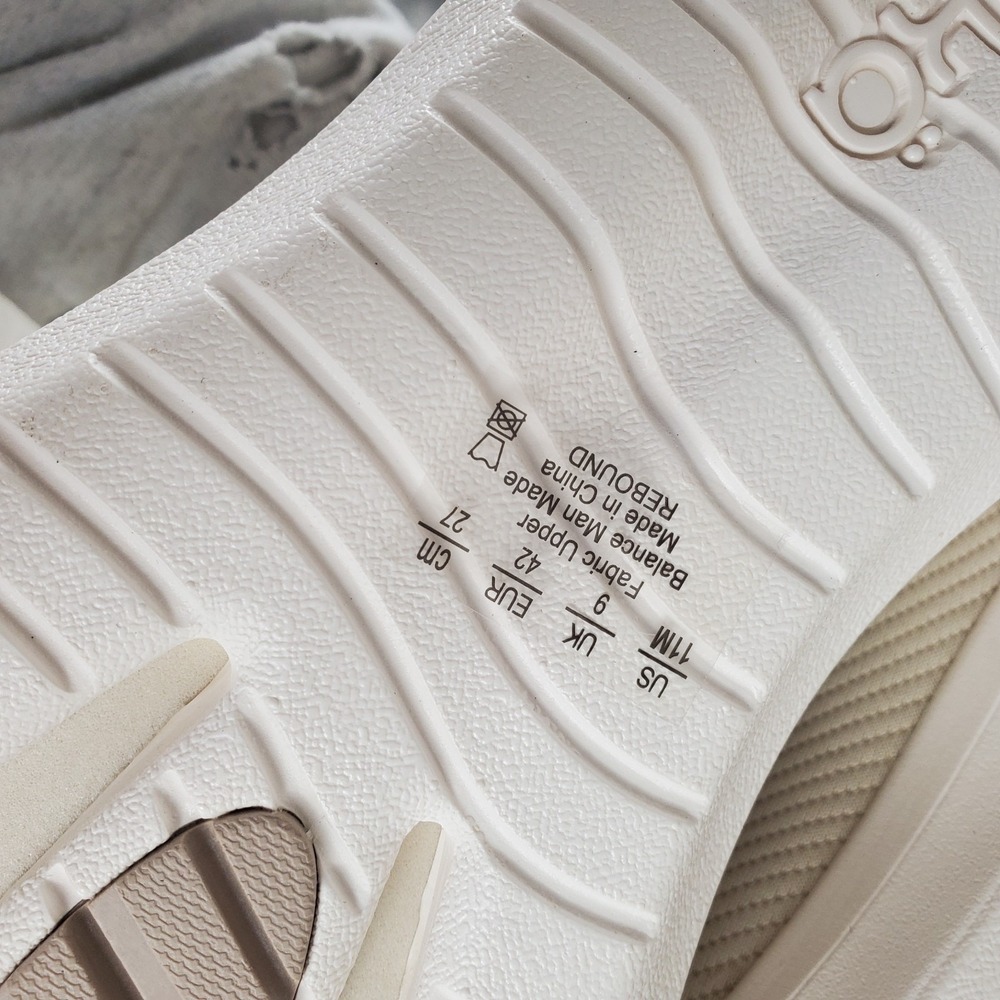 Ryka Womens Rebound Slip On Shoes Sz 11 Sneaker Birch Beige - Picture 10 of 11
